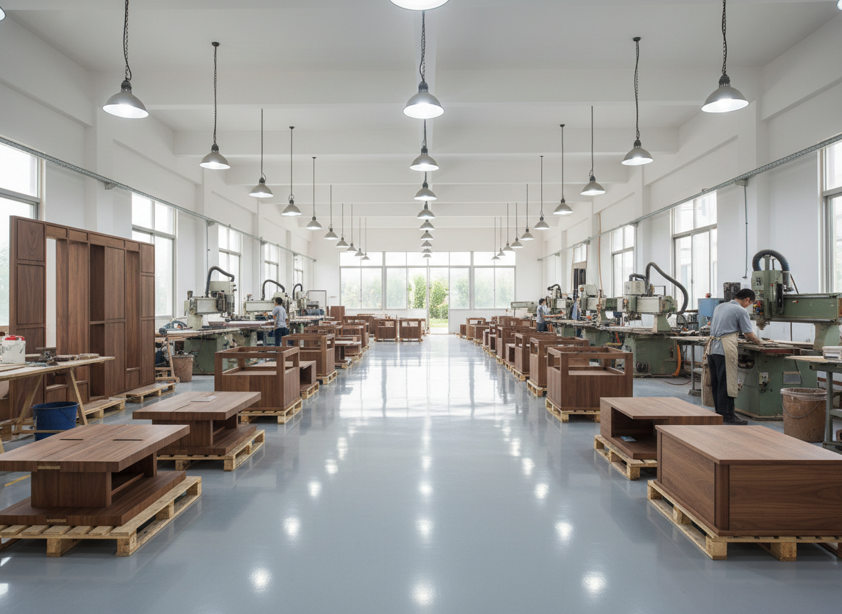 Xuong San Xuat Noi That Biet Thu 01