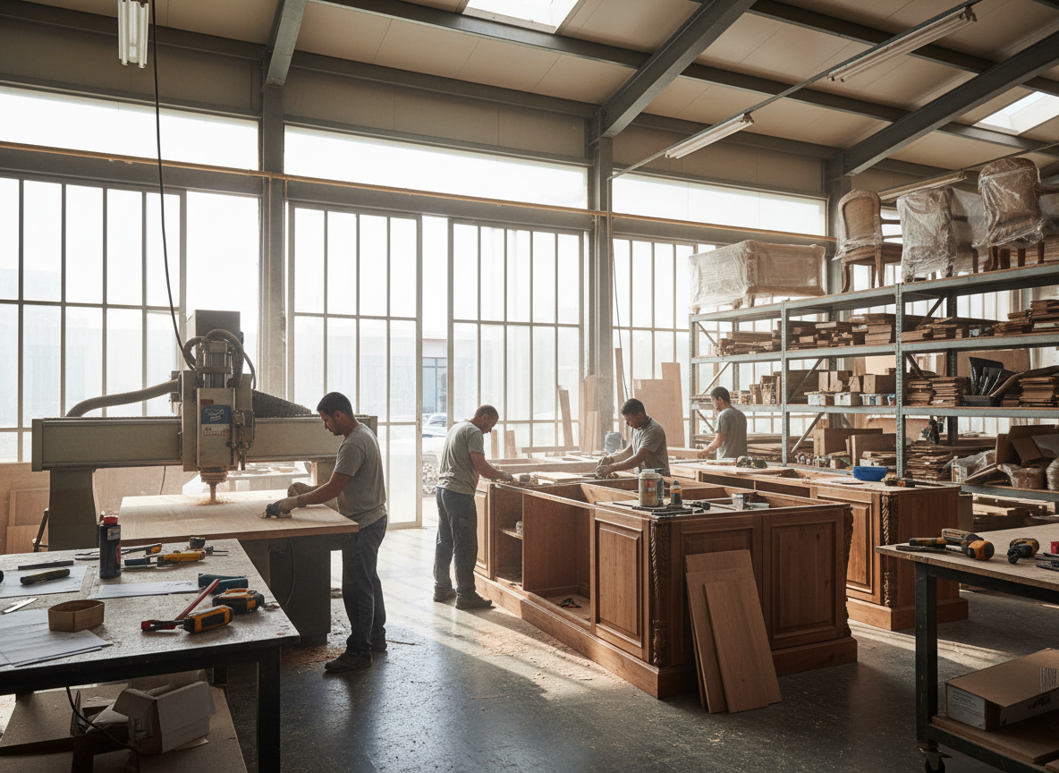 Xuong San Xuat Noi That Biet Thu 05