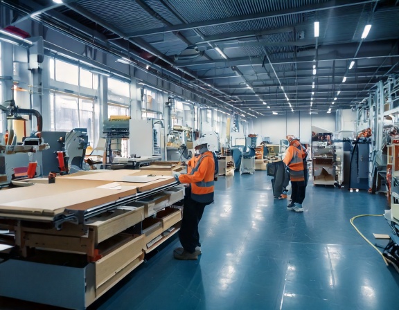 Xuong San Xuat Tu Bep So Luong Lon 1