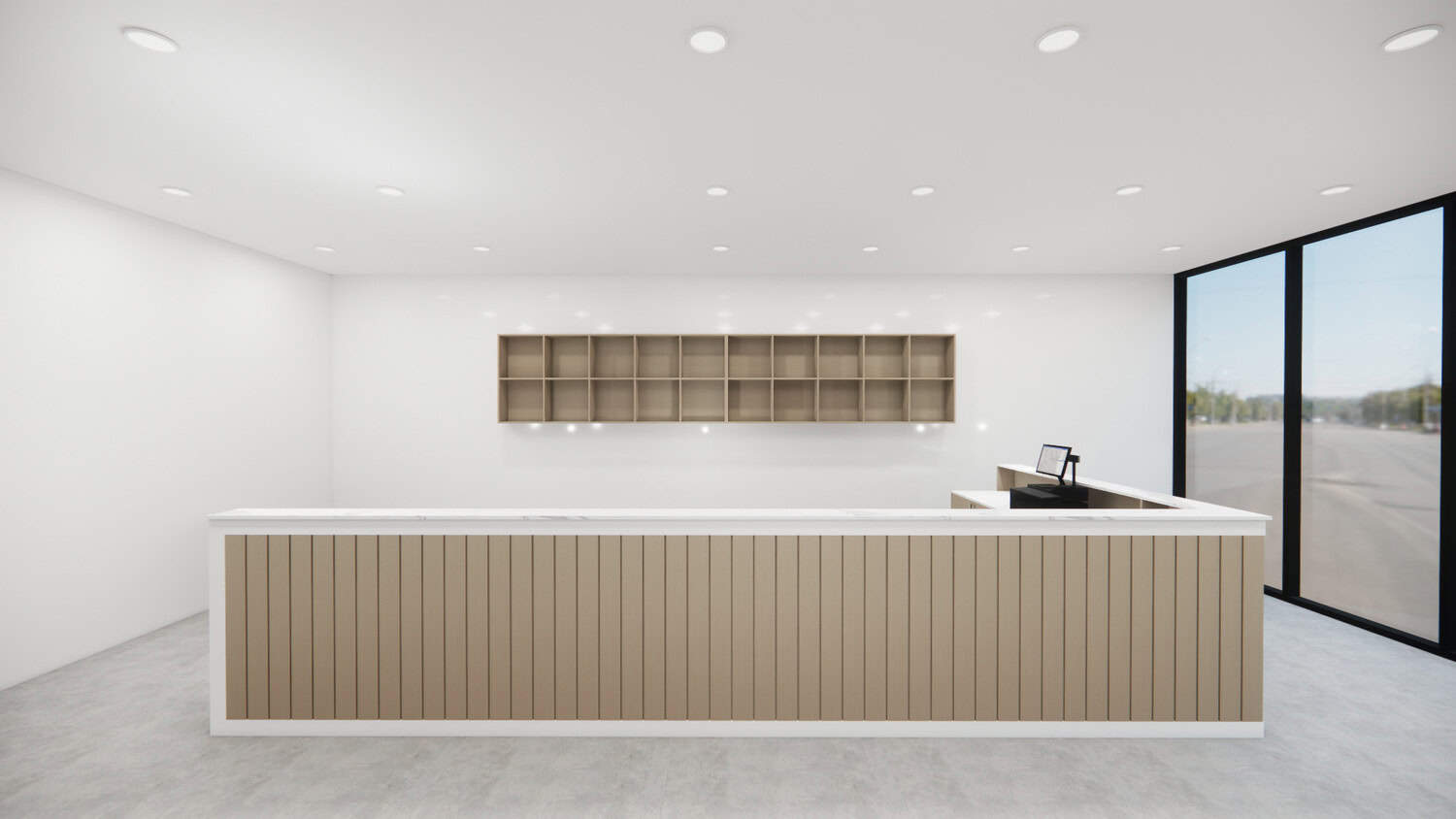 Quầy bar pha chế gỗ công nghiệp mdf chống ẩm và hdf chống nước