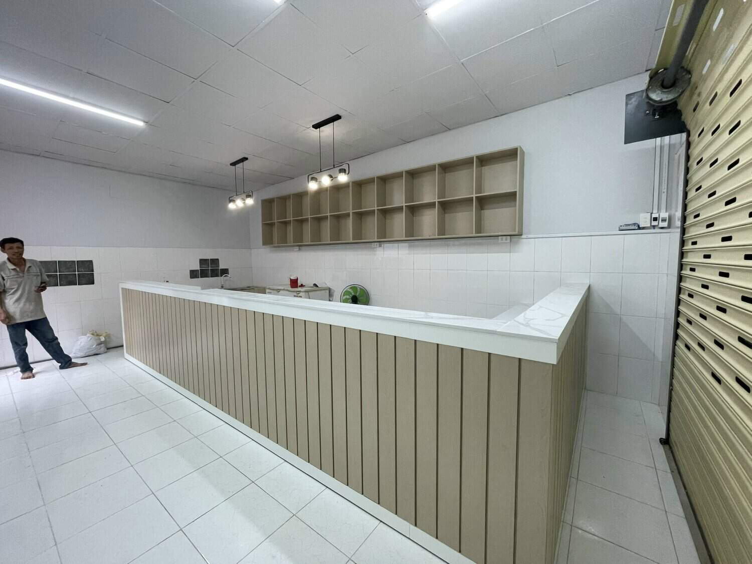 Quầy bar pha chế gỗ công nghiệp mdf chống ẩm và hdf chống nước
