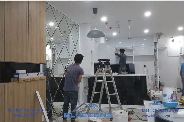 Biến Phòng Khách Thành Không Gian Đẳng Cấp với Dịch Vụ Thi Công Nội Thất Chất Lượng