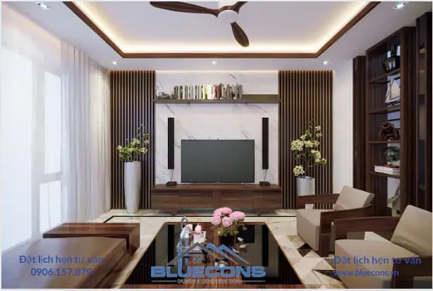 Biến Phòng Khách Thành Không Gian Đẳng Cấp với Dịch Vụ Thi Công Nội Thất Chất Lượng