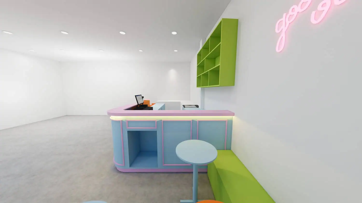 Quầy thu ngân siêu thị giá thành hợp lý uy tín TPHCM