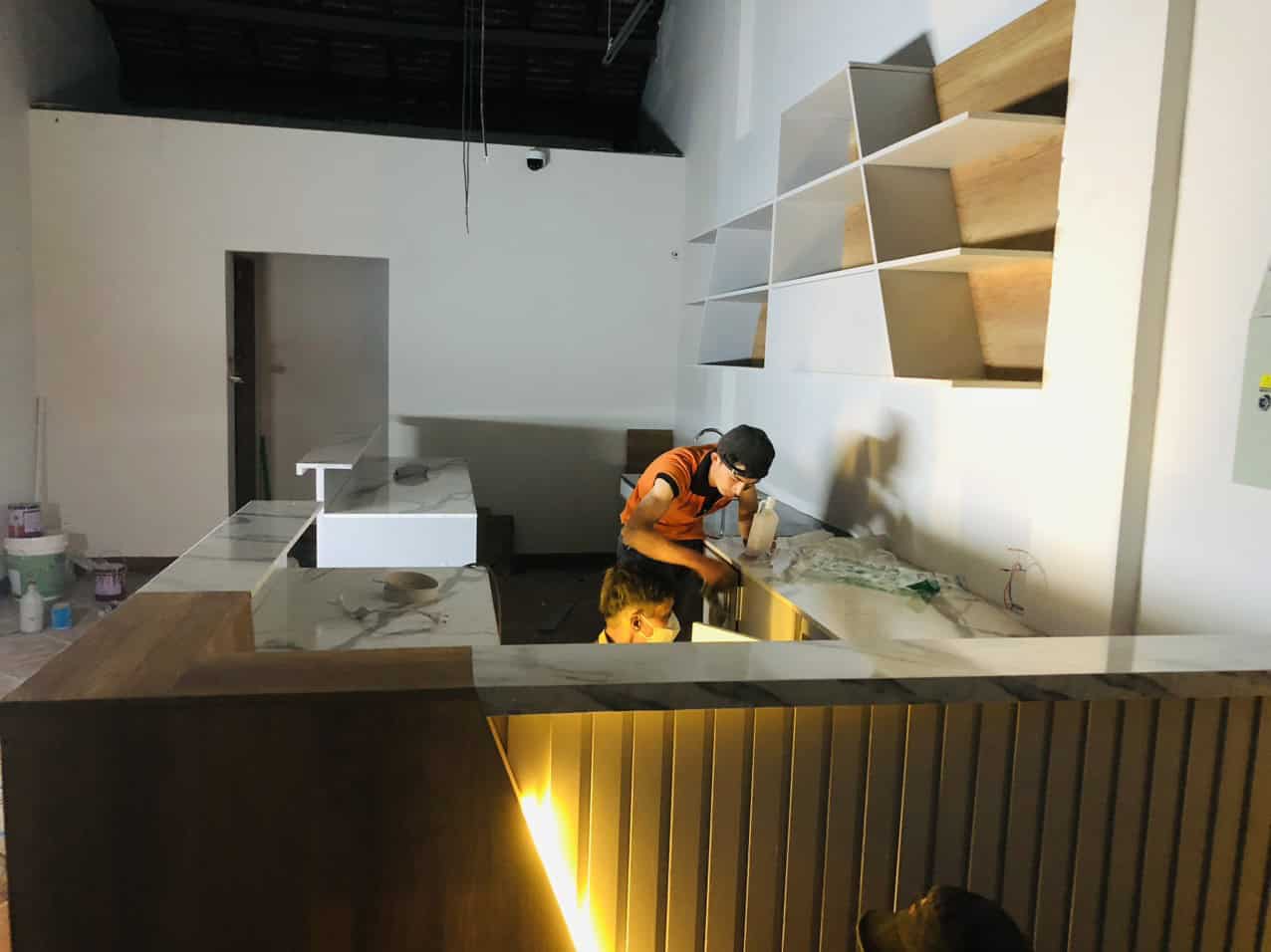 Mẫu quầy bar cafe gỗ đẹp chất lượng giá rẻ nhất 2024