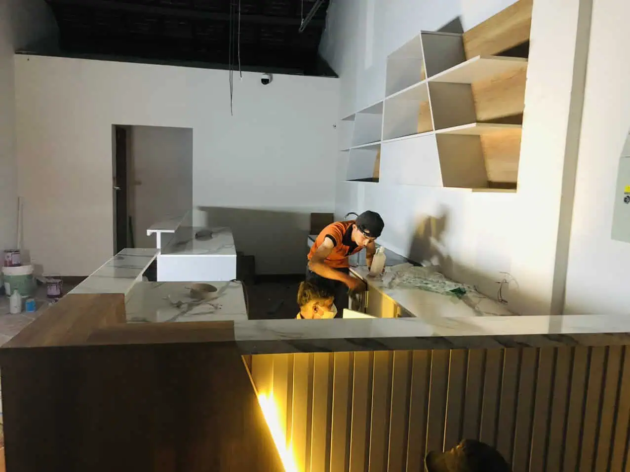 Mẫu quầy bar cafe gỗ đẹp chất lượng giá rẻ nhất 2024