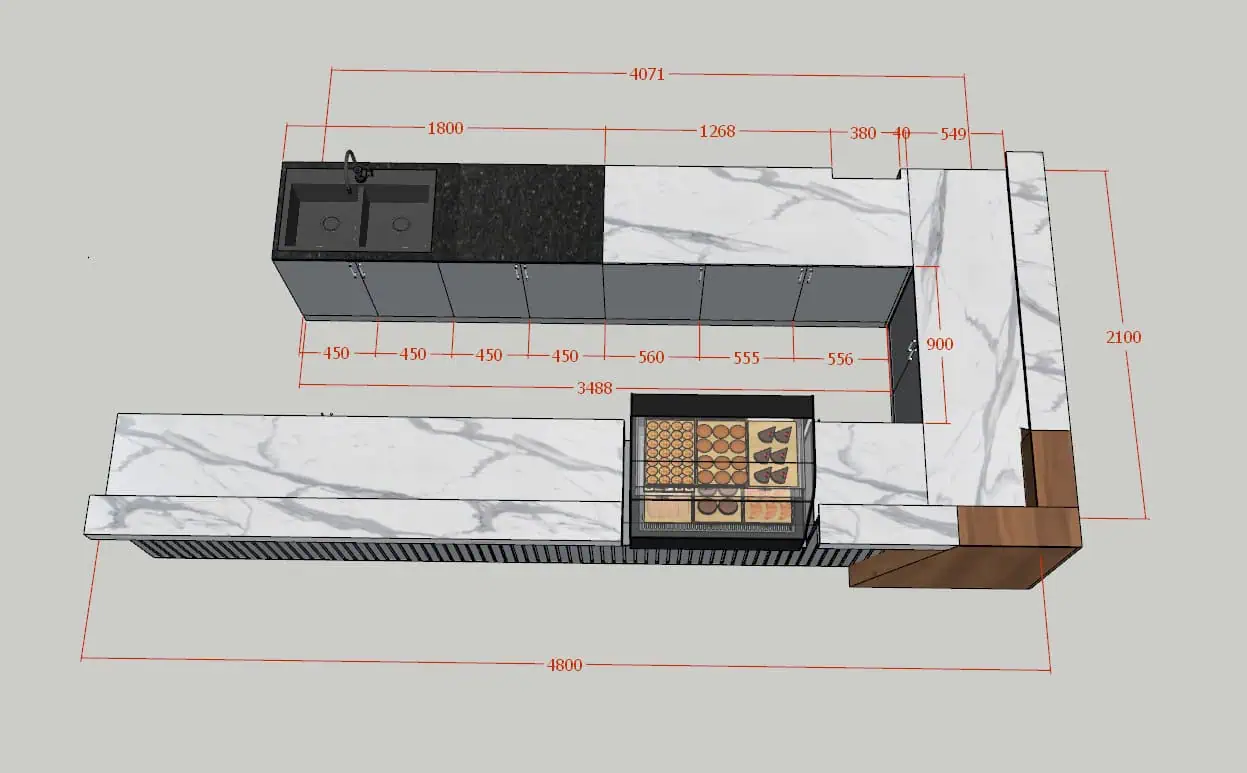 Mẫu quầy bar cafe gỗ đẹp chất lượng giá rẻ nhất 2024